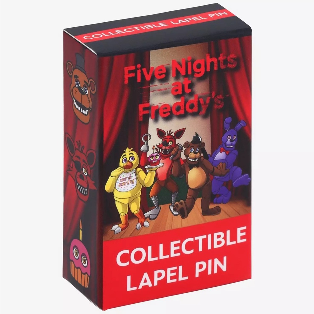 Five Nights At Freddy's Character Blind Box Rubber Pin